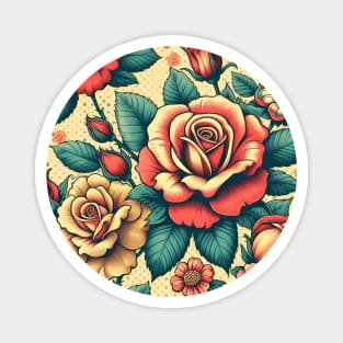 Red Rose Magnet